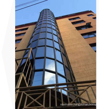 Visible 3.0mm thickness reflective glass competitive price aluminium curtain wall